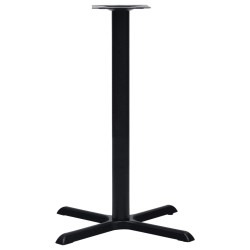 Pied de table de bistro Noir 76x76x107 cm Fonte 513500513500