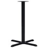 Pied de table de bistro Noir 76x76x107 cm Fonte 513500513500