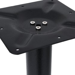 Pied de table de bistro noir 52x52x108 cm fonte 513501513501