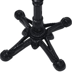 Pied de table de bistro noir 52x52x108 cm fonte 513501513501
