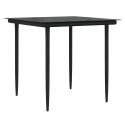 Ensemble de salle à manger pour jardin 3 pcs Beige polyrotin 513505513505
