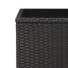 Ensemble à manger de jardin avec coussins 3 pcs Noir 513744513744