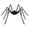 Décoration d'araignée d'Halloween avec toiles 2 pcs Polyester 513769513769