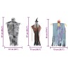 Fantôme Suspendu Halloween 3 pcs Multicolore 61 x 97 cm 513770513770