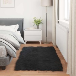 Tapis en fausse TAFALLA Noir 60 x 110 cm Polyester 513772513772