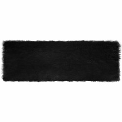 Tapis en fausse TAFALLA Noir 80 x 250 cm Polyester 513773513773