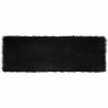 Tapis en fausse TAFALLA Noir 80 x 250 cm Polyester 513773513773