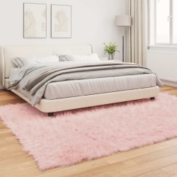 Tapis en fausse TAFALLA Rose 240 x 340 cm Polyester 513777513777