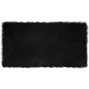 Tapis en fausse TAFALLA Noir 80 x 150 cm Polyester 513781513781