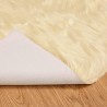 Tapis en fausse TAFALLA Crème 80 x 200 cm Polyester 513797513797