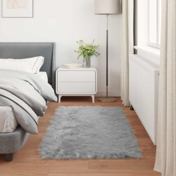 Tapis en fausse TAFALLA Gris 60 x 110 cm Polyester 513803513803