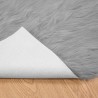 Tapis en fausse TAFALLA Gris 60 x 110 cm Polyester 513803513803