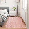 Tapis en fausse TAFALLA Rose 100 x 200 cm Polyester 513804513804