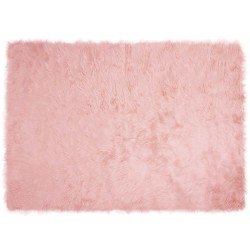 Tapis en fausse TAFALLA Rose 120 x 170 cm Polyester 513805513805