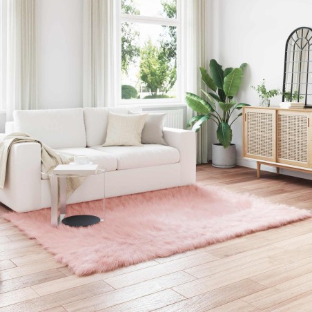 Tapis en fausse TAFALLA Rose 160 x 230 cm Polyester 513807513807