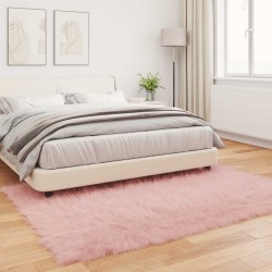 Tapis en fausse TAFALLA Rose 160 x 230 cm Polyester 513807513807