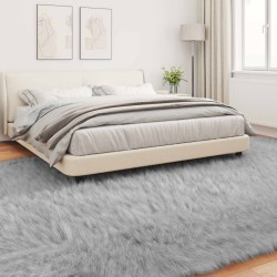 Tapis en fausse TAFALLA Gris 240 x 340 cm Polyester 513812513812