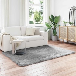 Tapis en fausse TAFALLA Gris 120 x 170 cm Polyester 513816513816