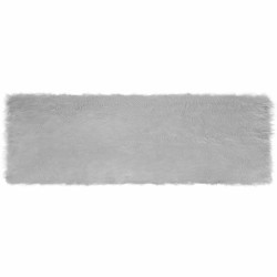 Tapis en fausse TAFALLA Gris 80 x 250 cm Polyester 513817513817