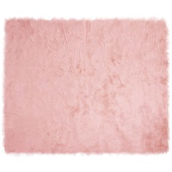Tapis en fausse TAFALLA Rose 200 x 280 cm Polyester 513818513818