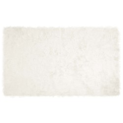 Tapis en fausse TAFALLA Blanc 100 x 200 cm Polyester 513831513831