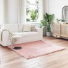 Tapis en fausse TAFALLA Rose 160 x 160 cm Polyester 513836513836