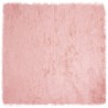Tapis en fausse TAFALLA Rose 160 x 160 cm Polyester 513836513836