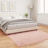 Tapis en fausse TAFALLA Rose 160 x 160 cm Polyester 513836513836