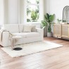 Tapis en fausse TAFALLA Blanc 80 x 200 cm Polyester 513845513845