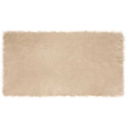 Tapis en fausse TAFALLA Beige 60 x 110 cm Polyester 513849513849