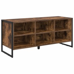 Cabinet à chaussures avec stockage Chêne Fumé 100 x 35 x 44 cm 513852513852