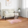 Tapis en fausse TAFALLA Rose 80 x 120 cm Polyester 513856513856
