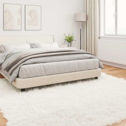 Tapis en fausse TAFALLA Blanc 240 x 240 cm Polyester 513862513862