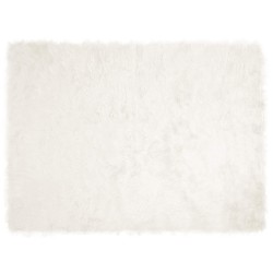 Tapis en fausse TAFALLA Blanc 160 x 230 cm Polyester 513868513868