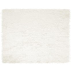 Tapis en fausse TAFALLA Blanc 200 x 280 cm Polyester 513871513871