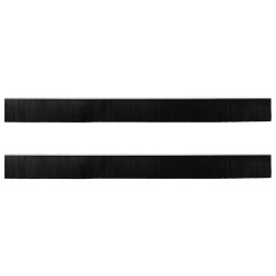 Brosses de porte adhésives 2 pcs Blanc 100 cm 513891513891