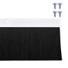 Brosses d'étanchéité pour porte à visser 2 pcs Blanc 100 cm 513896513896