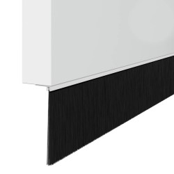 Brosses d'étanchéité pour porte à visser 2 pcs Blanc 100 cm 513899513899