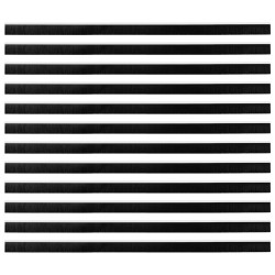 Brosses de porte adhésives 12 pcs Blanc 100 cm 513902513902