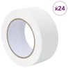 Rubans de masquage pour peintre 24 pcs Blanc 50 mm x 50 m 513903513903