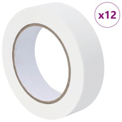 Rubans de masquage pour peintre 12 pcs Blanc 30mm x 50m Papier 513906513906