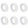 Rubans de masquage pour peintre 6 pcs Blanc 25 mm x 50 m Papier 513914513914