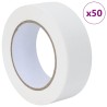 Rubans de masquage pour peintre 50 pcs Blanc 38mm x 50m Papier 513922513922