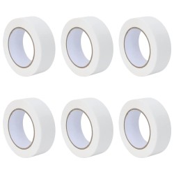 Rubans de masquage pour peintre 6 pcs Blanc 38mm x 50m Papier 513925513925