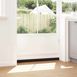 Brosses de porte adhésives 2 pcs Noir 100 cm 513935513935