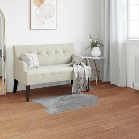 Tapis en fausse TAFALLA Gris 80 x 120 cm Polyester 513947513947