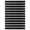 Brosses de porte adhésives 12 pcs Noir 100 cm 513958513958