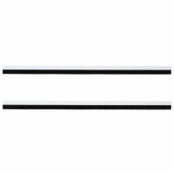 Brosses d'étanchéité pour porte à visser 2 pcs Blanc 100 cm 513965513965