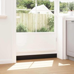 Brosses de porte adhésives 6 pcs Noir 100 cm 513968513968