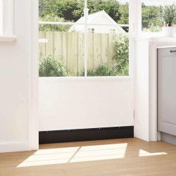 Brosses d'étanchéité pour porte à visser 6 pcs Noir 100 cm 513973513973